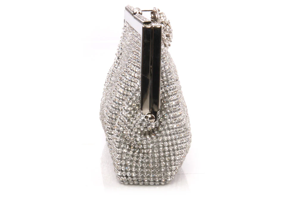 Womens Embellished 'Lexi' Party Clutch Bag - Image 2