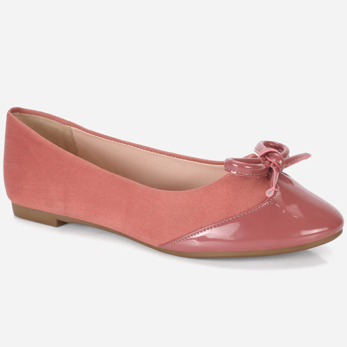 Womens "ERMEN" Rounded Toe Flat Shoes
