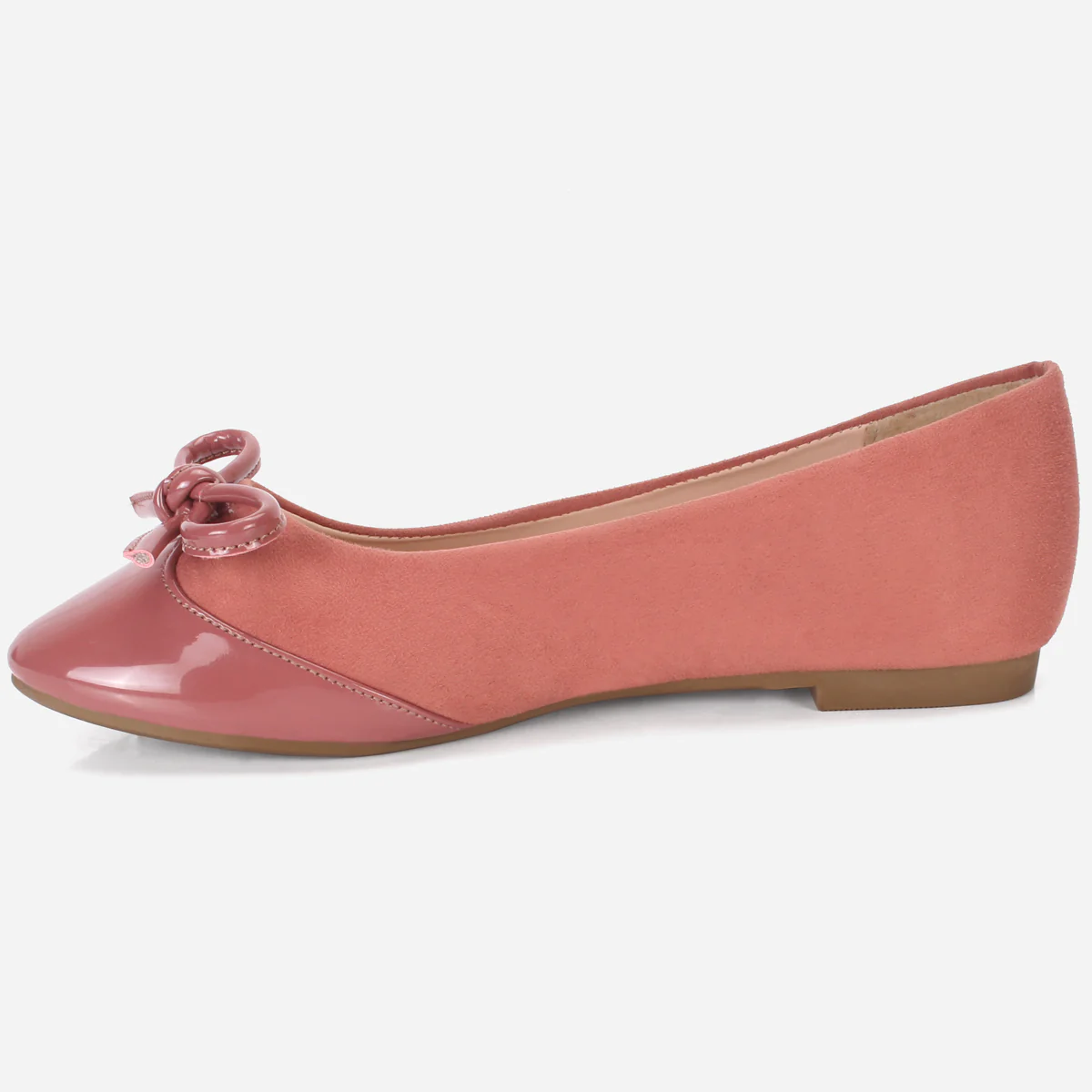 Womens "ERMEN" Rounded Toe Flat Shoes - Image 3