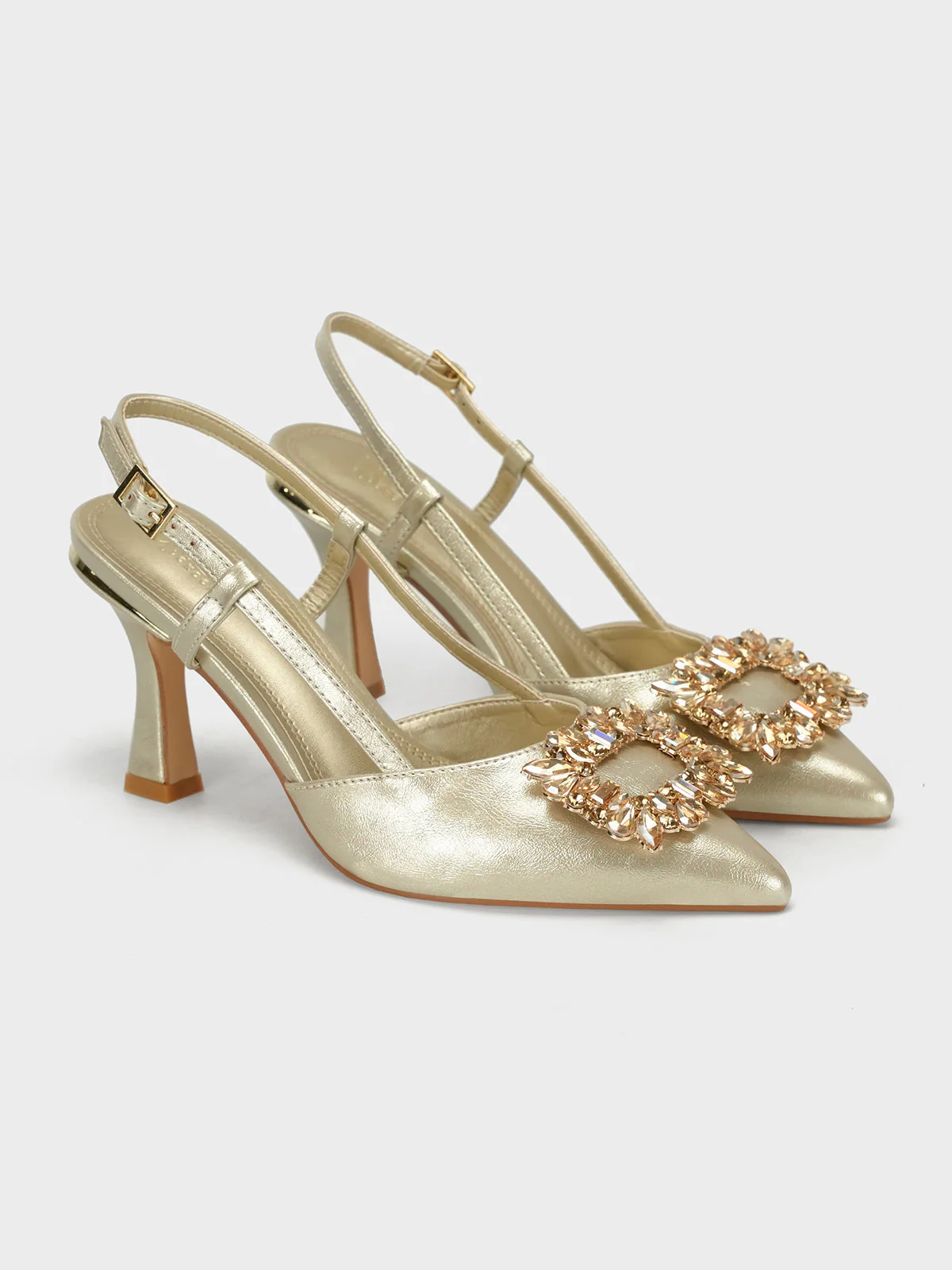 Womens "ERMINA" Fancy Pointed Sandals - Image 4
