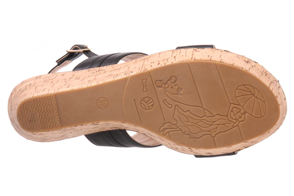 Womens Fashion Wedge Sandal - Image 5