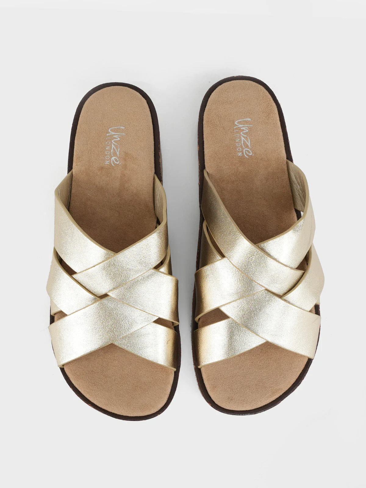 Womens "FINOLA" Open Toe Casual Slippers - Image 5