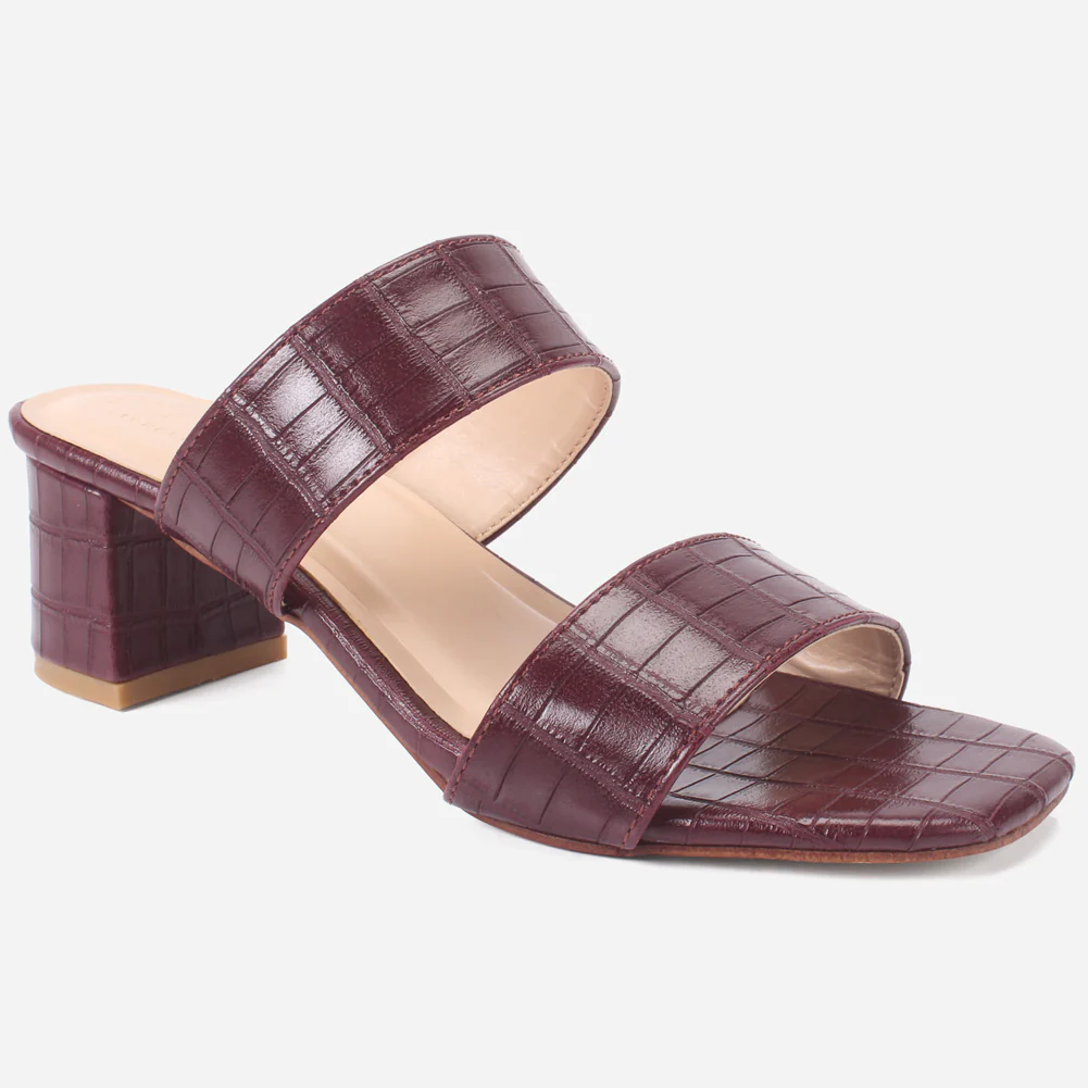 Women's "GEFA" Textured Strappy Slide-In Shoes