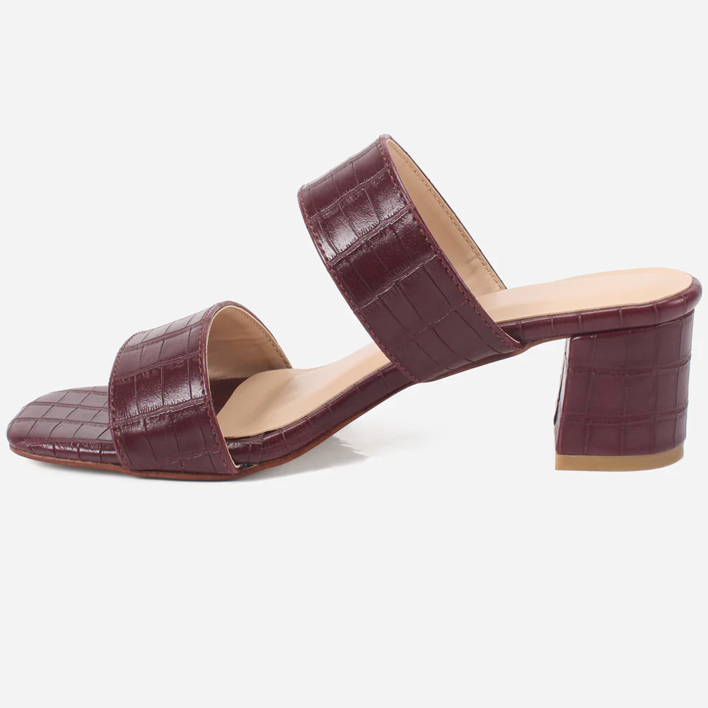 Women's "GEFA" Textured Strappy Slide-In Shoes - Image 3