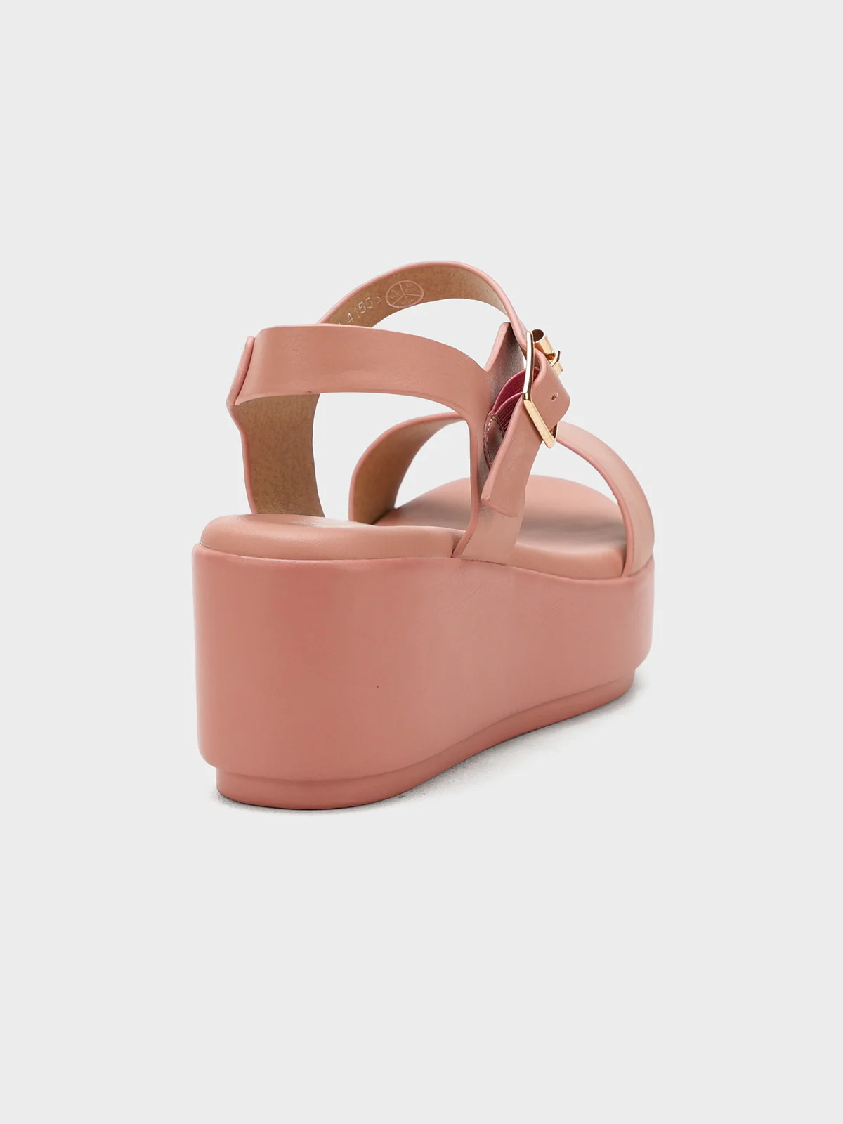 Womens "GITANE" Soft Wedge Sandals - Image 3