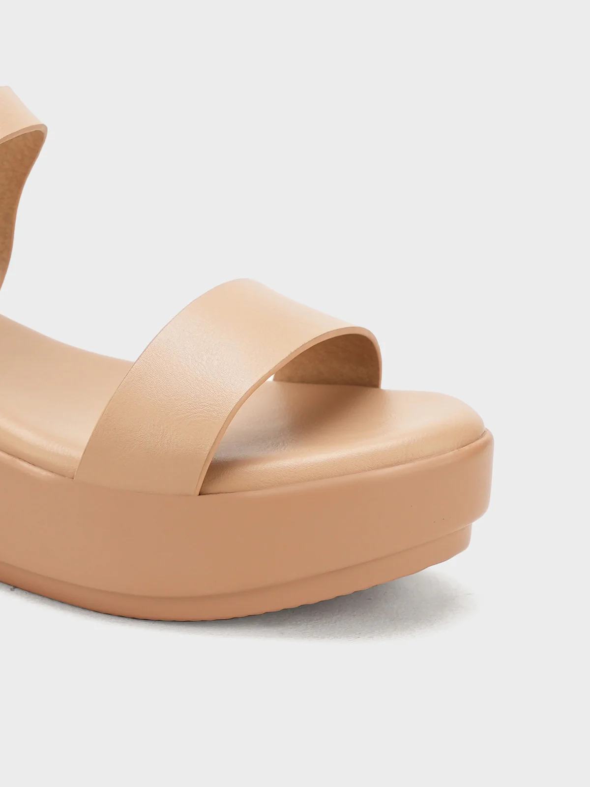 Womens "GITANE" Soft Wedge Sandals - Image 4
