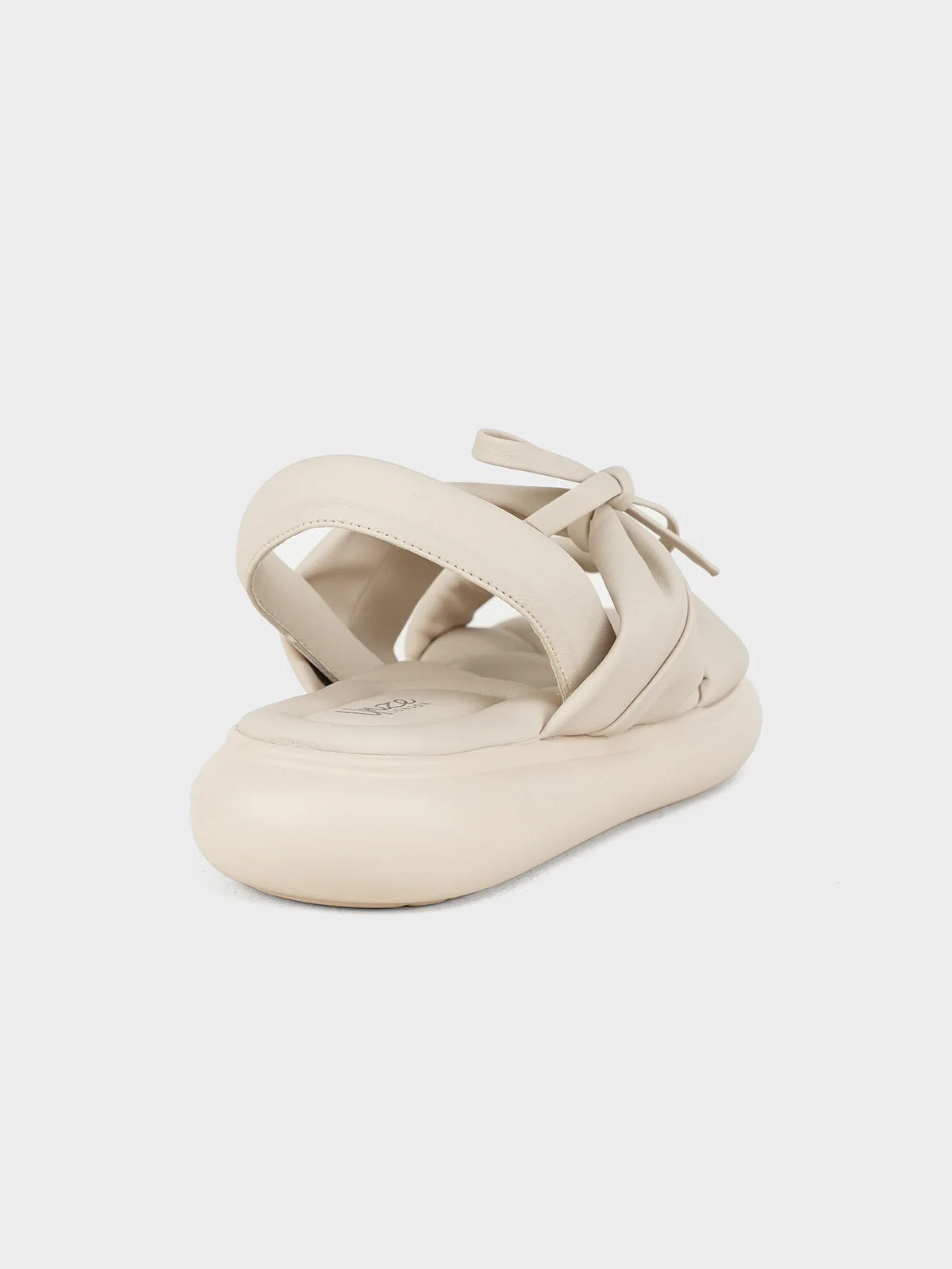 Womens "GREYY" Bow Accented Sandals - Image 5
