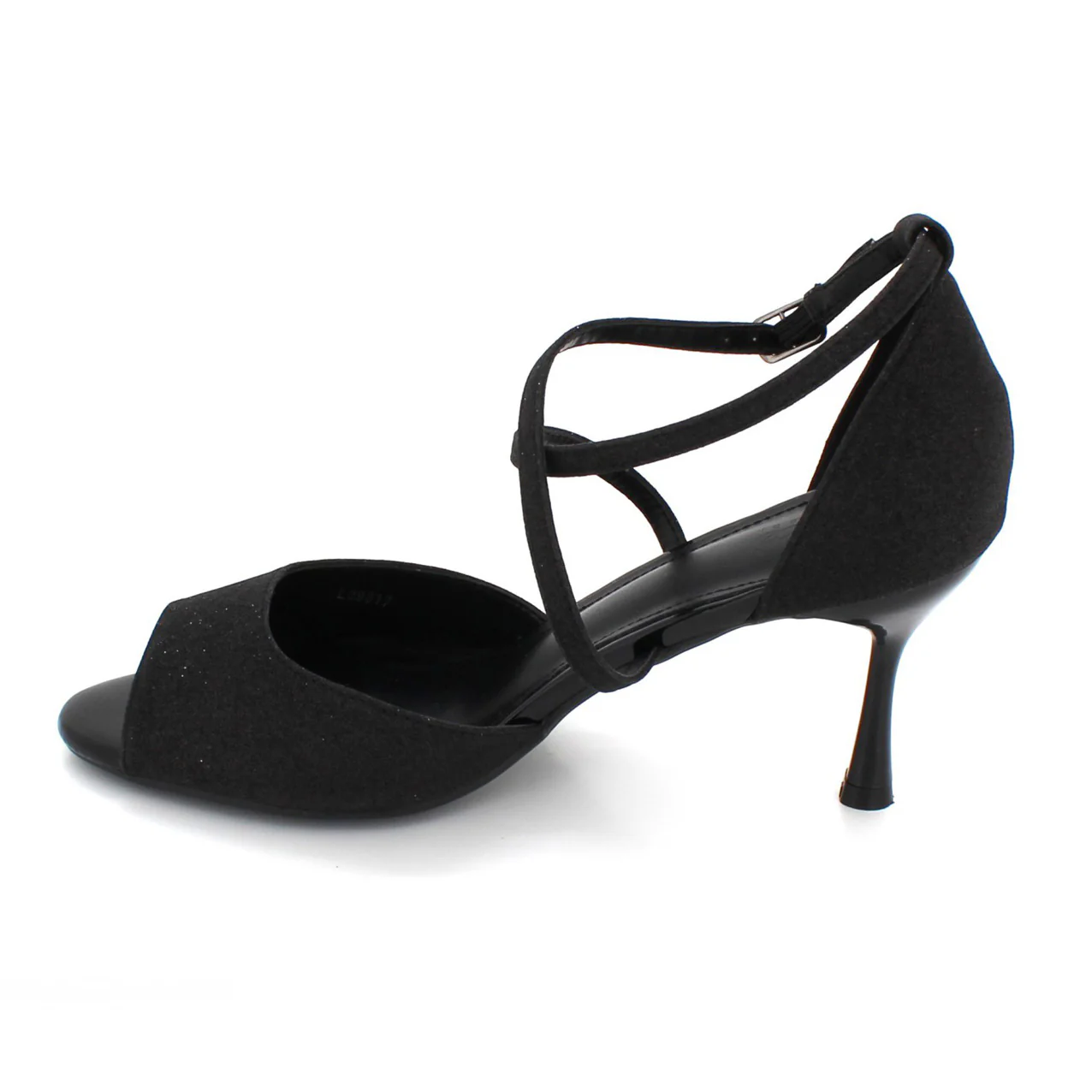 Women's "HARMONY" Glitter Peep Toe Sandals - Image 3