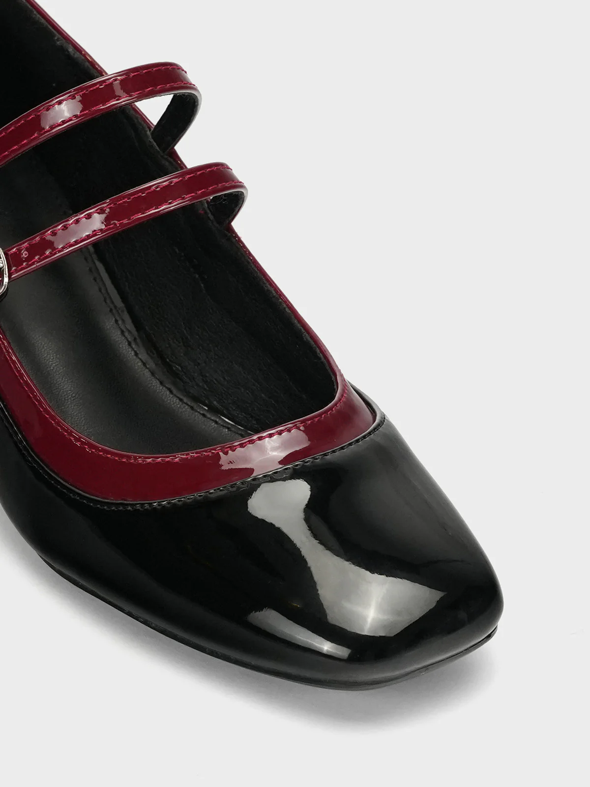 Women's "HOTEP" Dual Strap Block Heel Courts - Image 4
