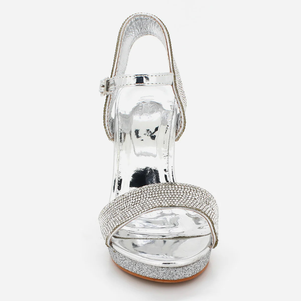 Womens "ILIANA" Embellished Block Heeled Party Sandals - Image 5