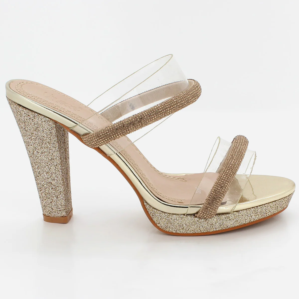 Womens "ISABEL" Stylish Decorated Wedding Sandals - Image 2