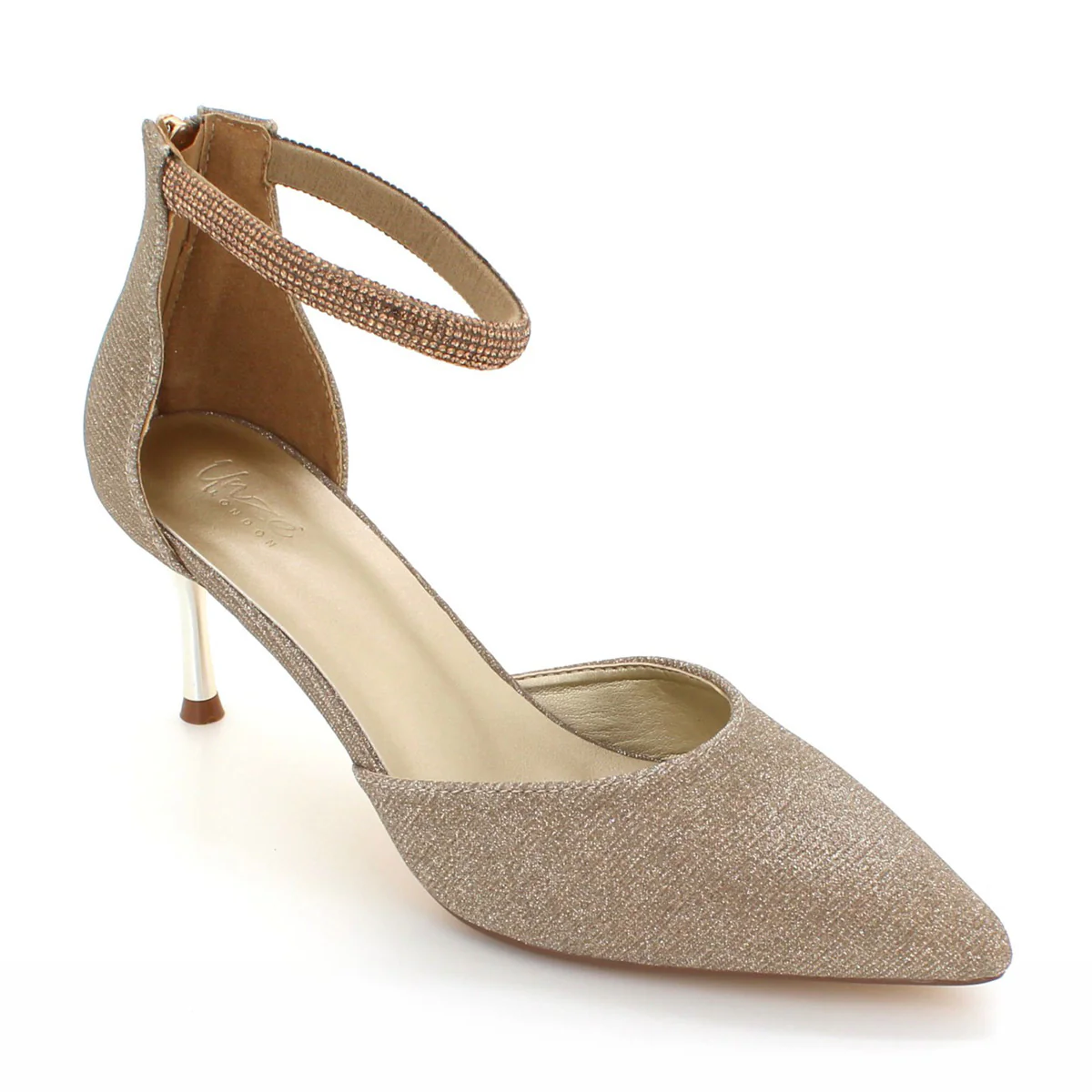 Women's "JACINTA" Glitter Pointy Toe Sandals