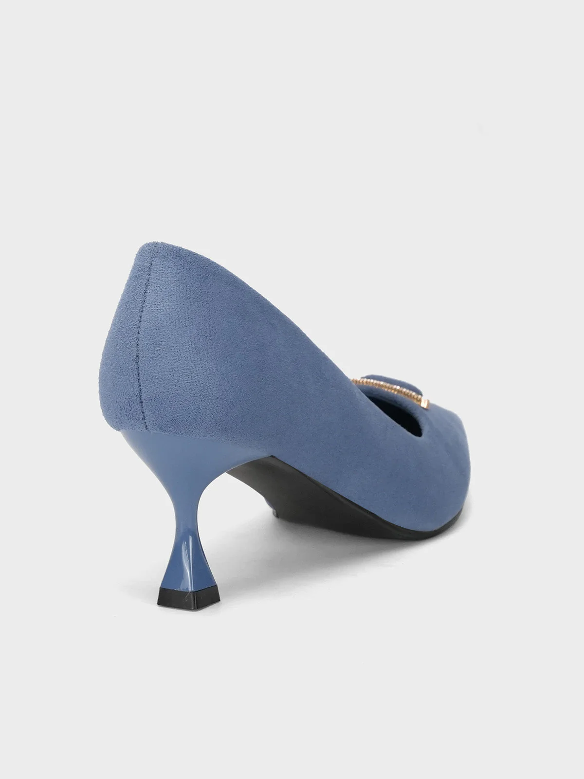 Womens "JALENA" Pointed Toe Comfy Courts - Image 3