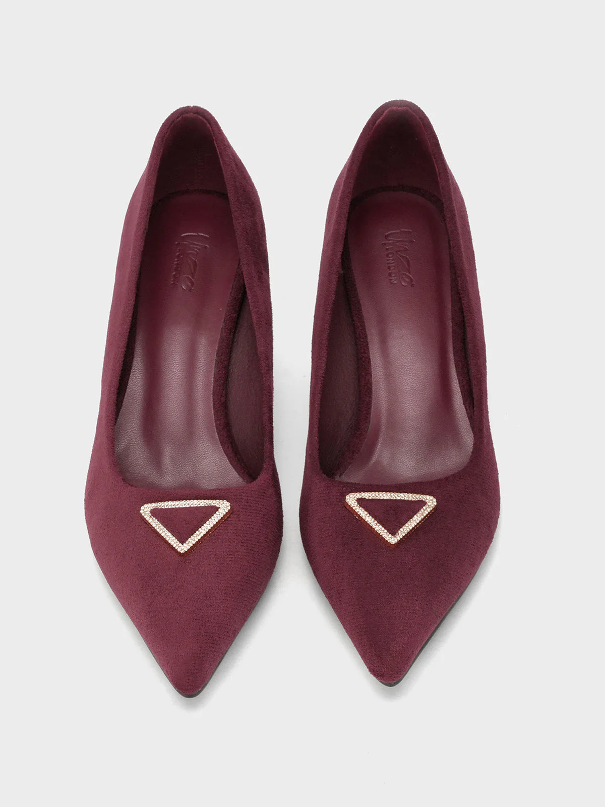Womens "JALENA" Pointed Toe Comfy Courts - Image 5