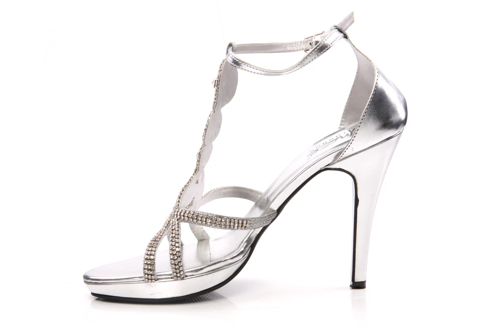 Womens Jeweled 'Anika' High Heel Sandal - Image 3