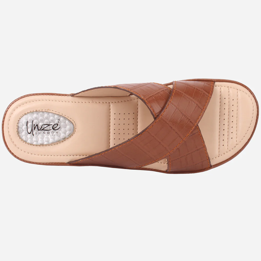 Womens "JOSEPHINE" Comfy Summer Wedge Slippers - Image 4
