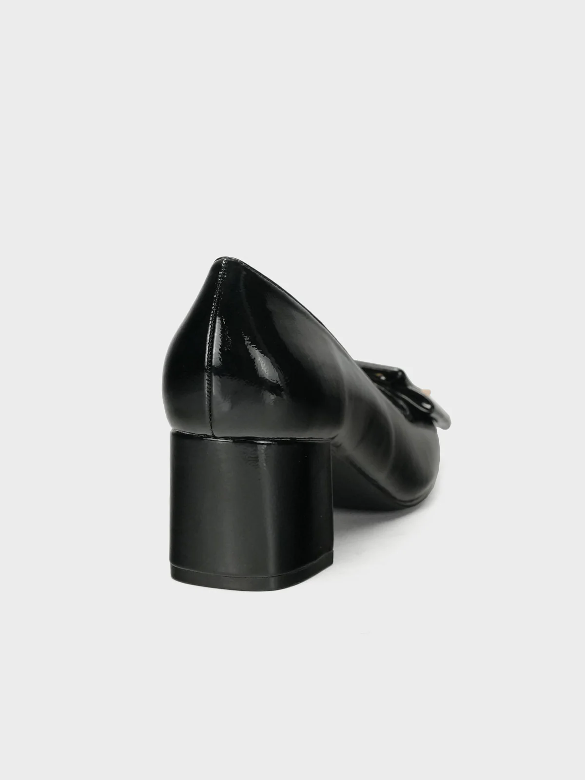 Womens "KAIRO" Chunky Heel Pointy Toe Courts - Image 5