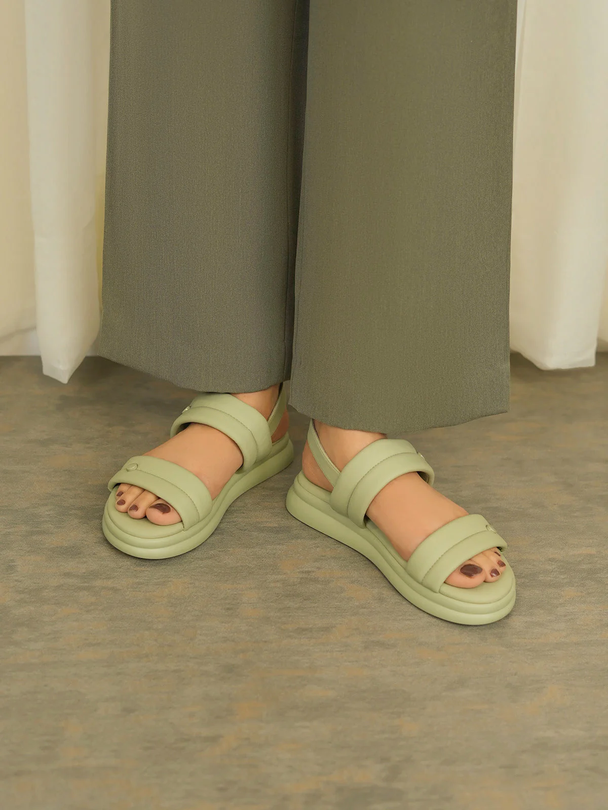 Womens "KAPULE" Comfy Backstrap Sandals