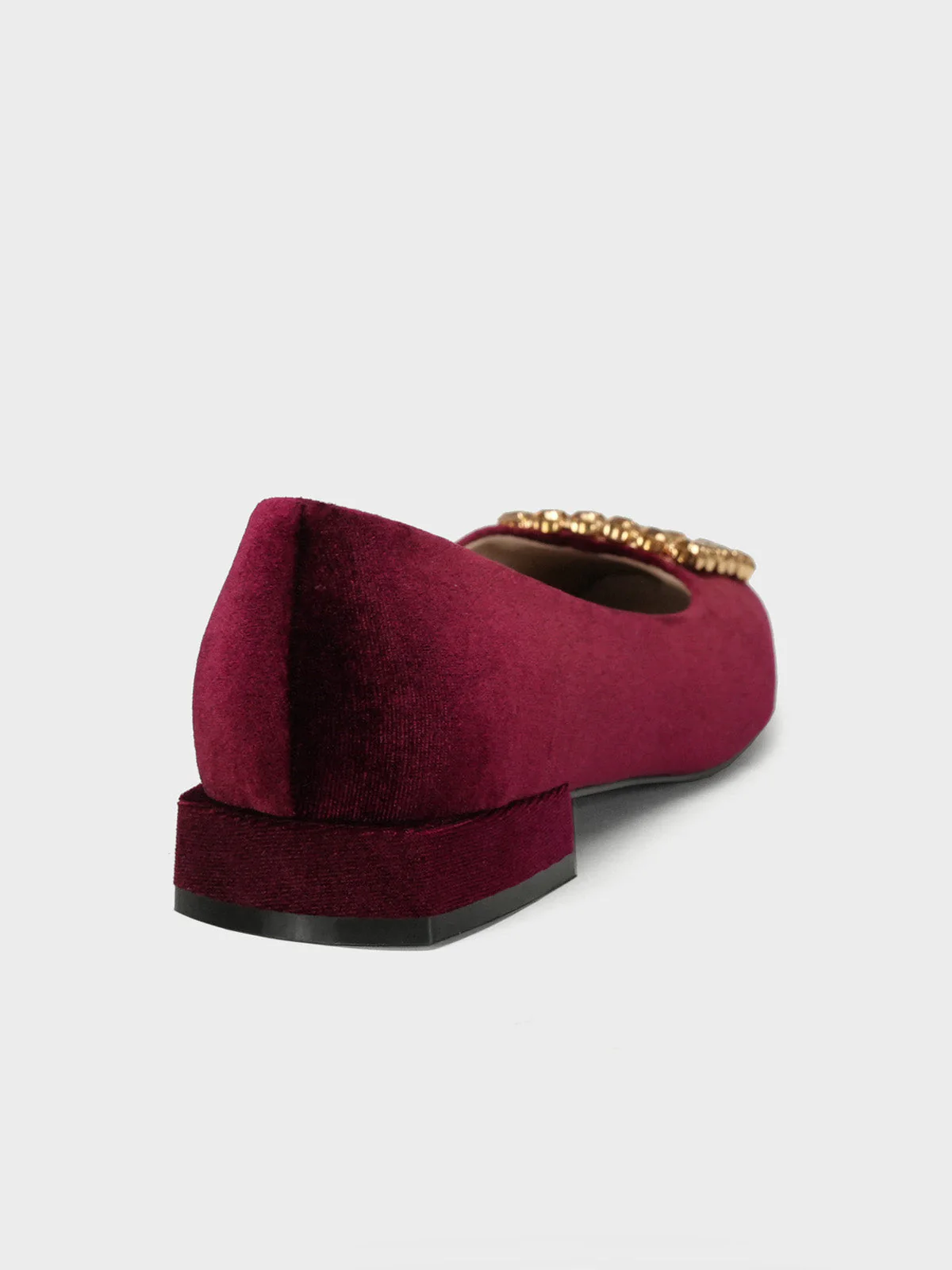 Women's "KOZUE" Buckled Detailing Ballerinas - Image 3