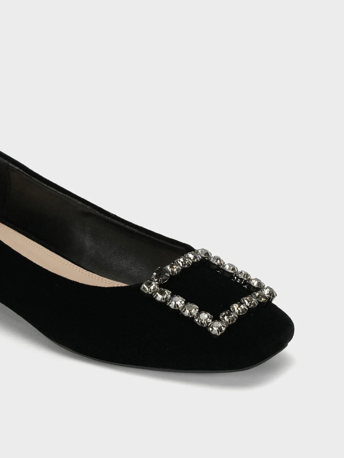 Women's "KOZUE" Buckled Detailing Ballerinas - Image 4