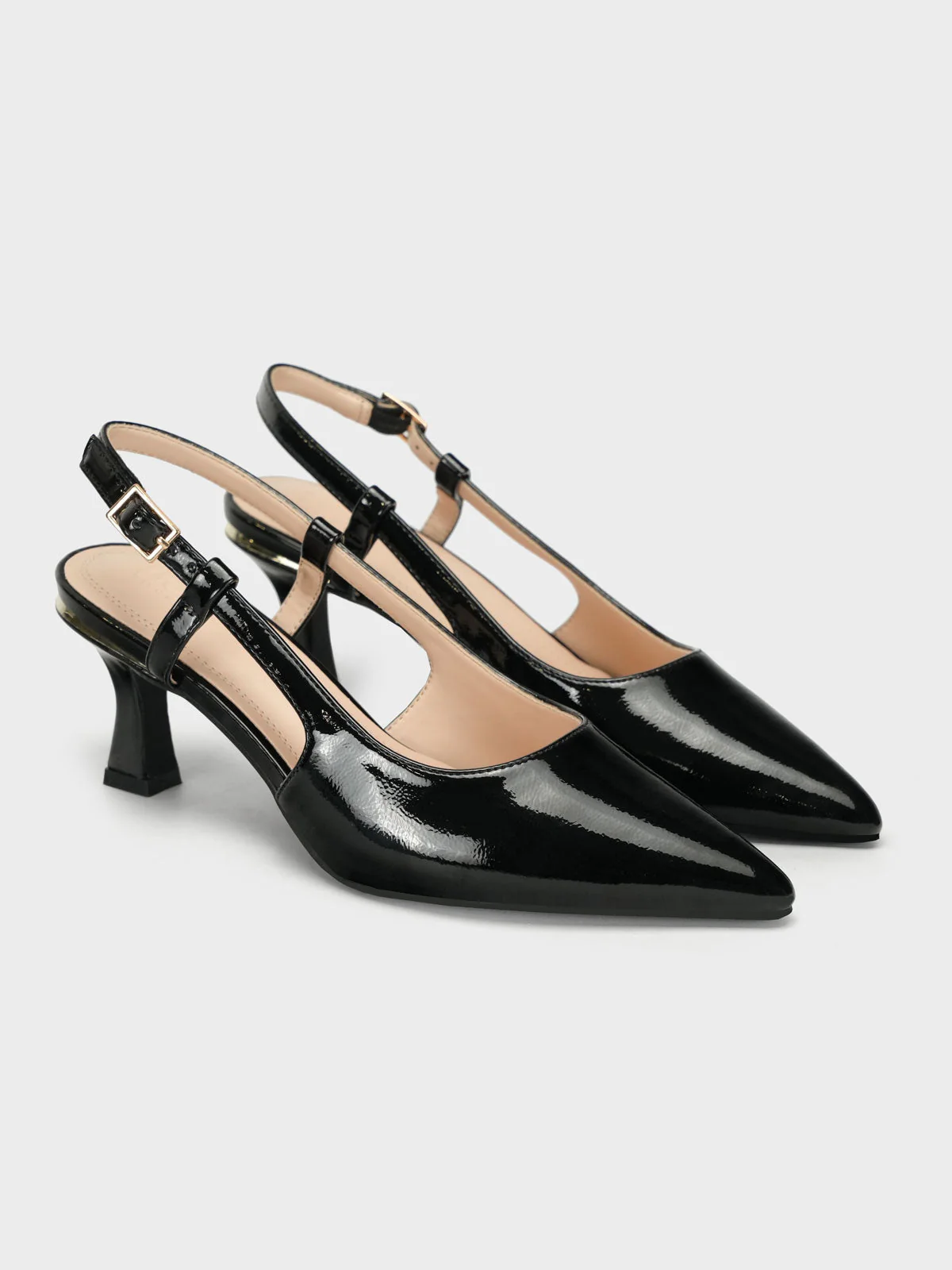 Womens "KOZUE" Pointy Slingback Sandals - Image 2