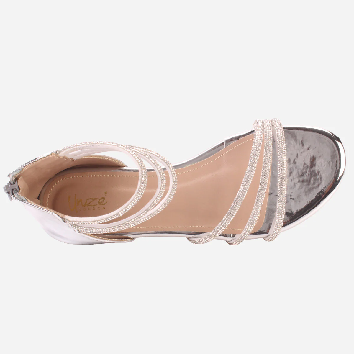 Womens "LUCIA" Fancy Party Sandals - Image 4