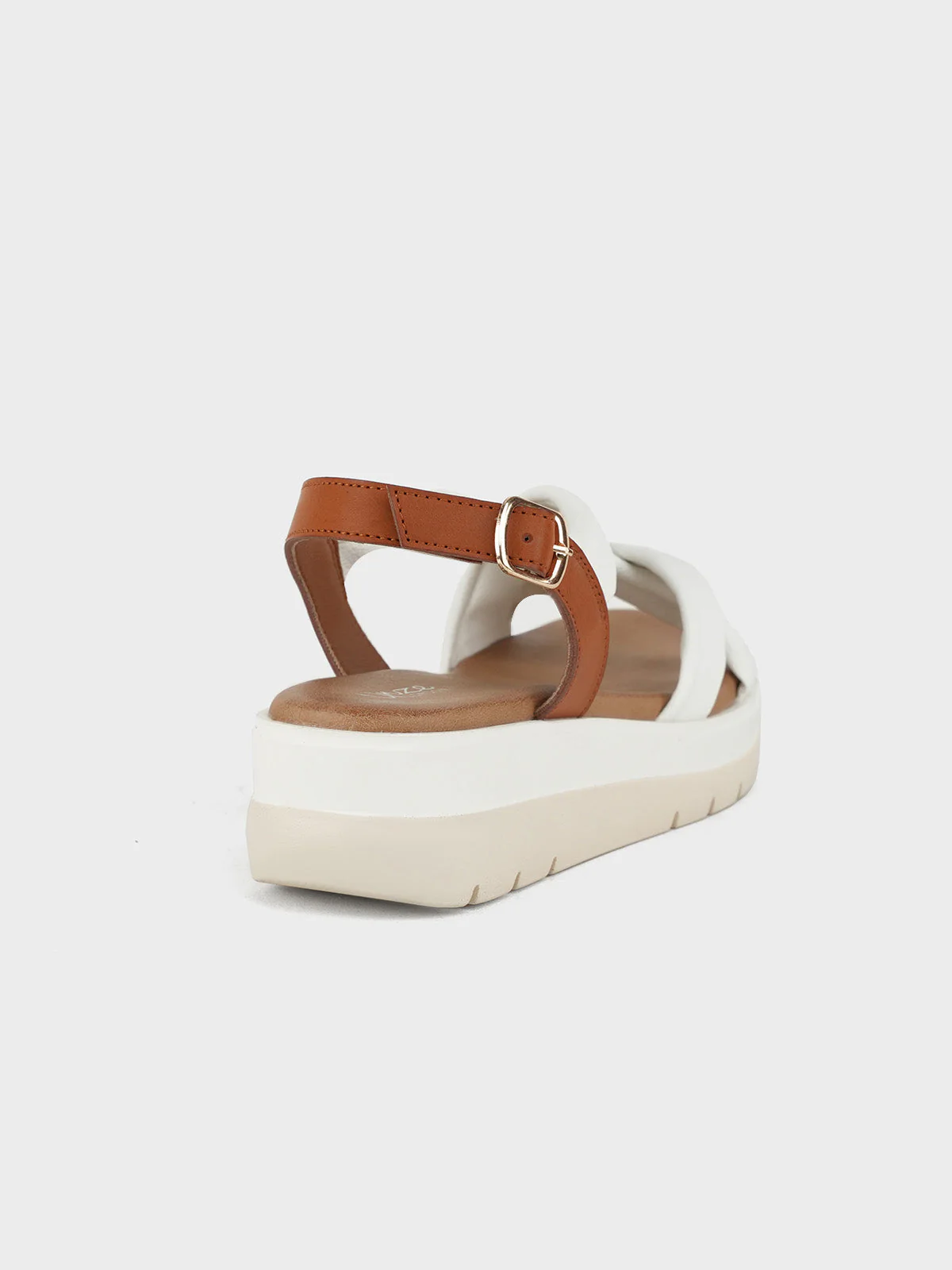 Womens "LUELLA" Casual Cross Over Sandals - Image 3