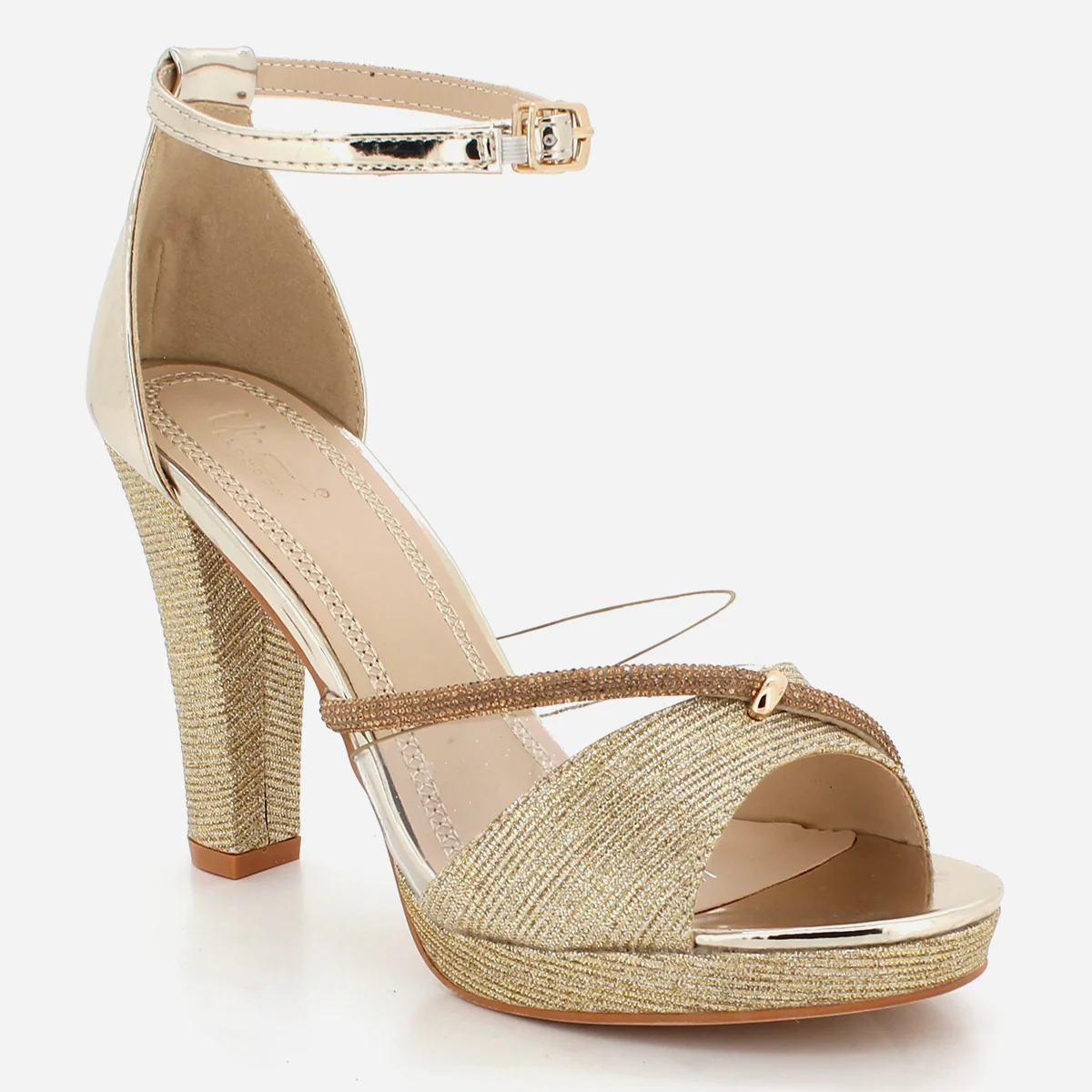 Womens "LUNA" Fancy Decorated Wedding Sandals