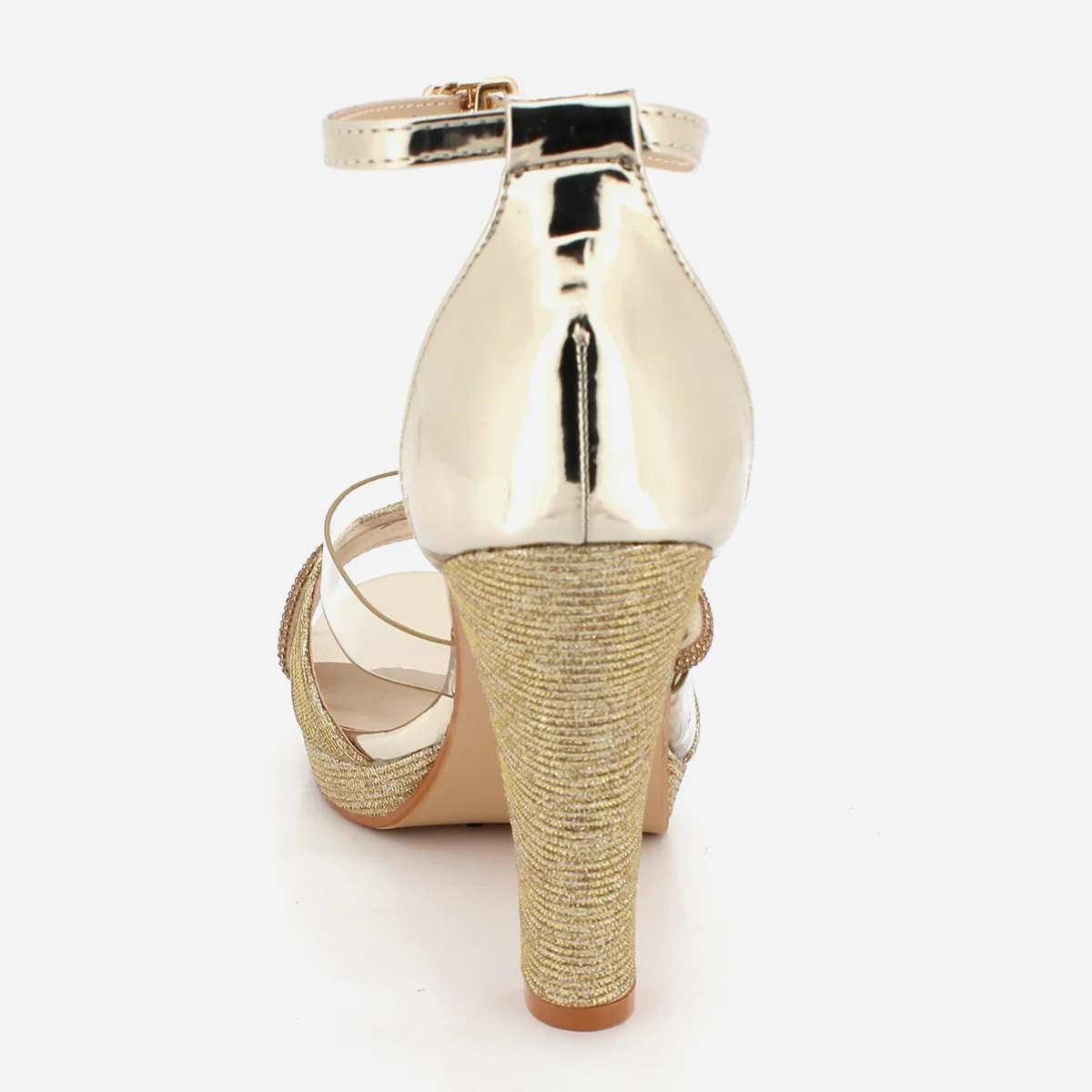 Womens "LUNA" Fancy Decorated Wedding Sandals - Image 3