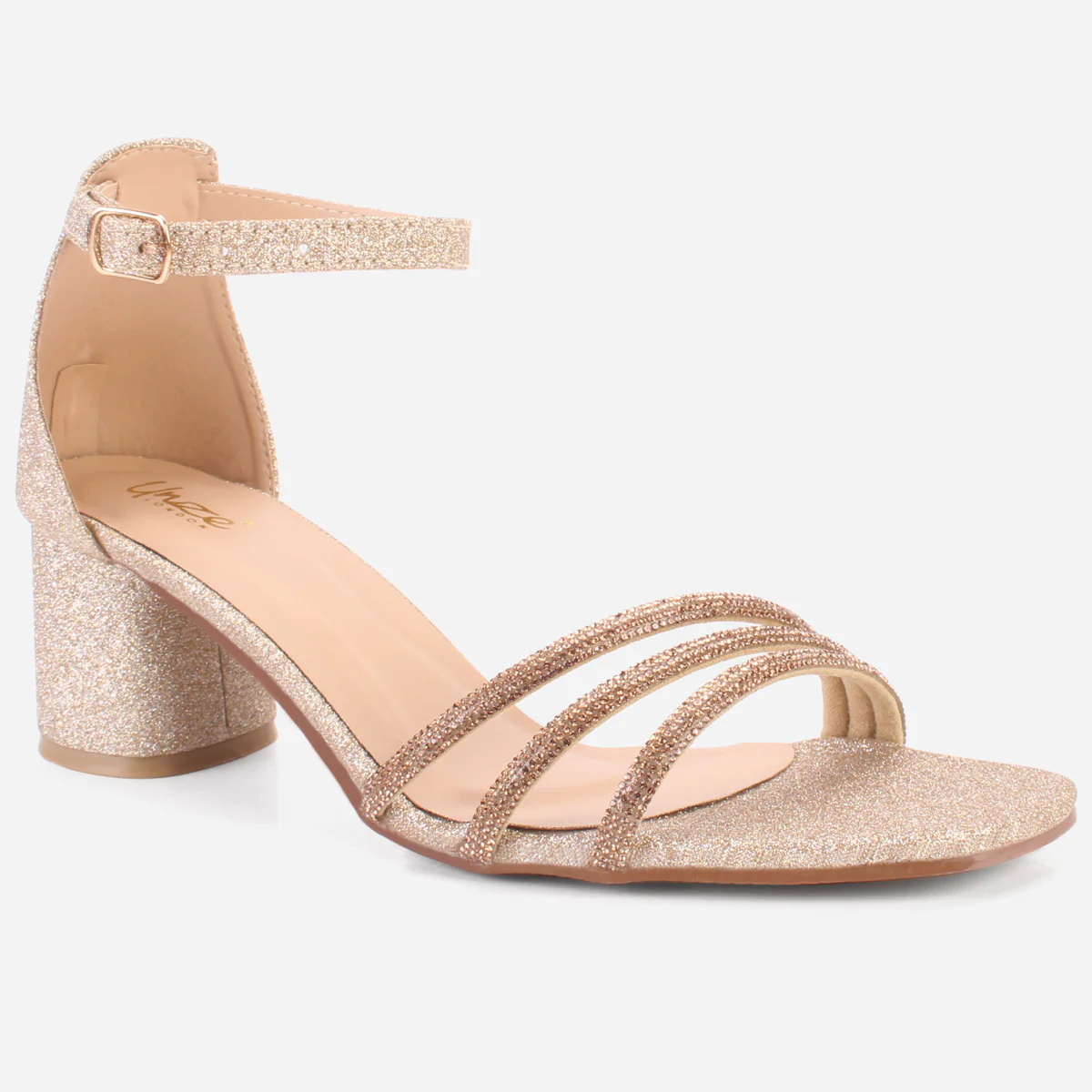 Womens "LYLA" Decorated Evening Sandals