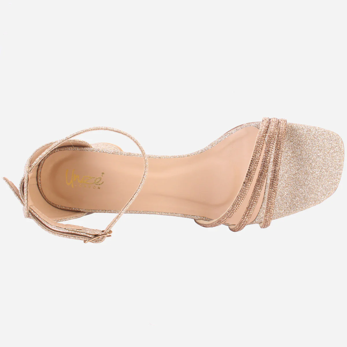 Womens "LYLA" Decorated Evening Sandals - Image 4