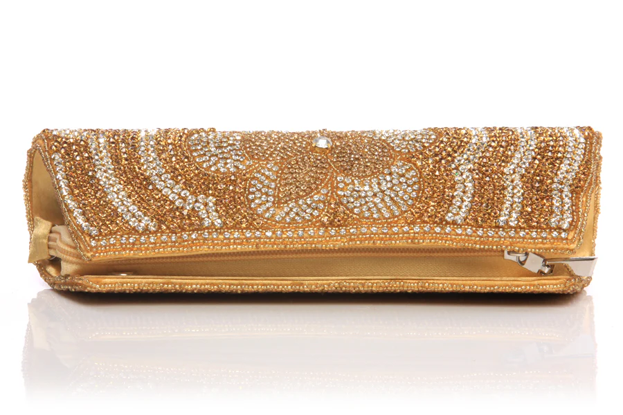 Womens ‘Marie’ Beads Adorned Prom Party Handbag - Image 5