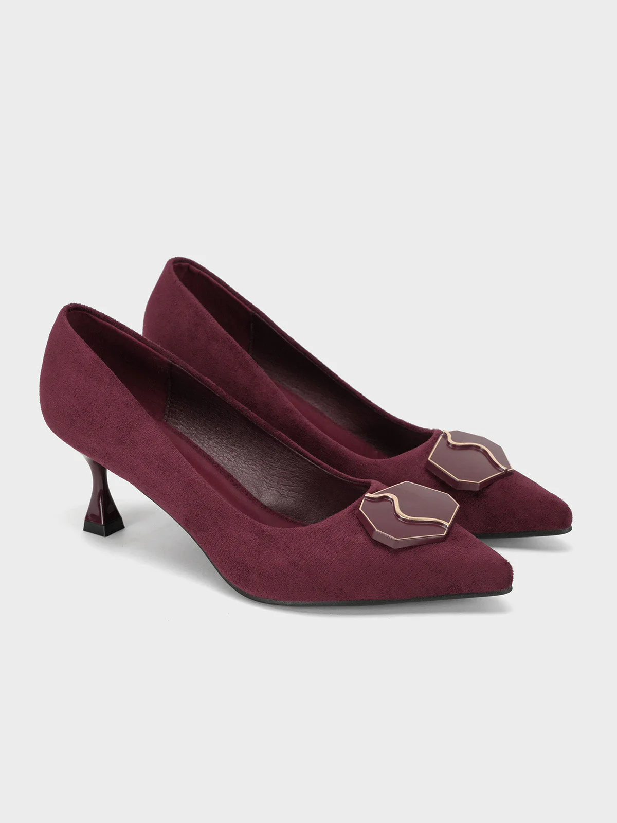Womens "MENTIU" Pointed Toe Courts - Image 2
