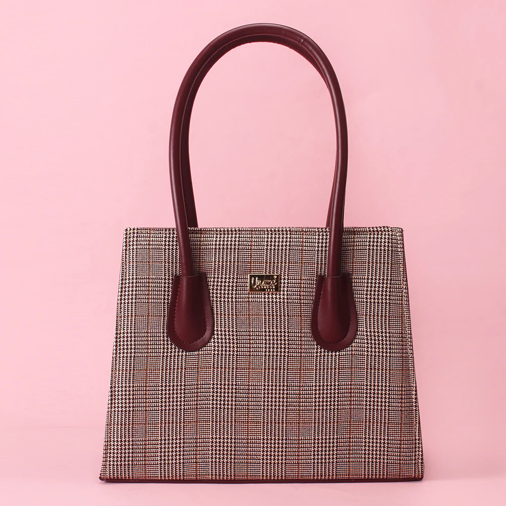 Womens "MIDWEL" Patent Casual Hand Bag - Image 4