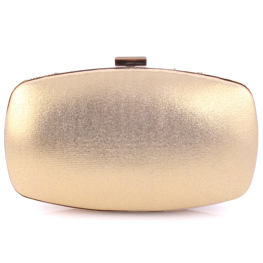 Womens ‘Minudure’ Shimmery Evening Clutch Handbag - Image 3