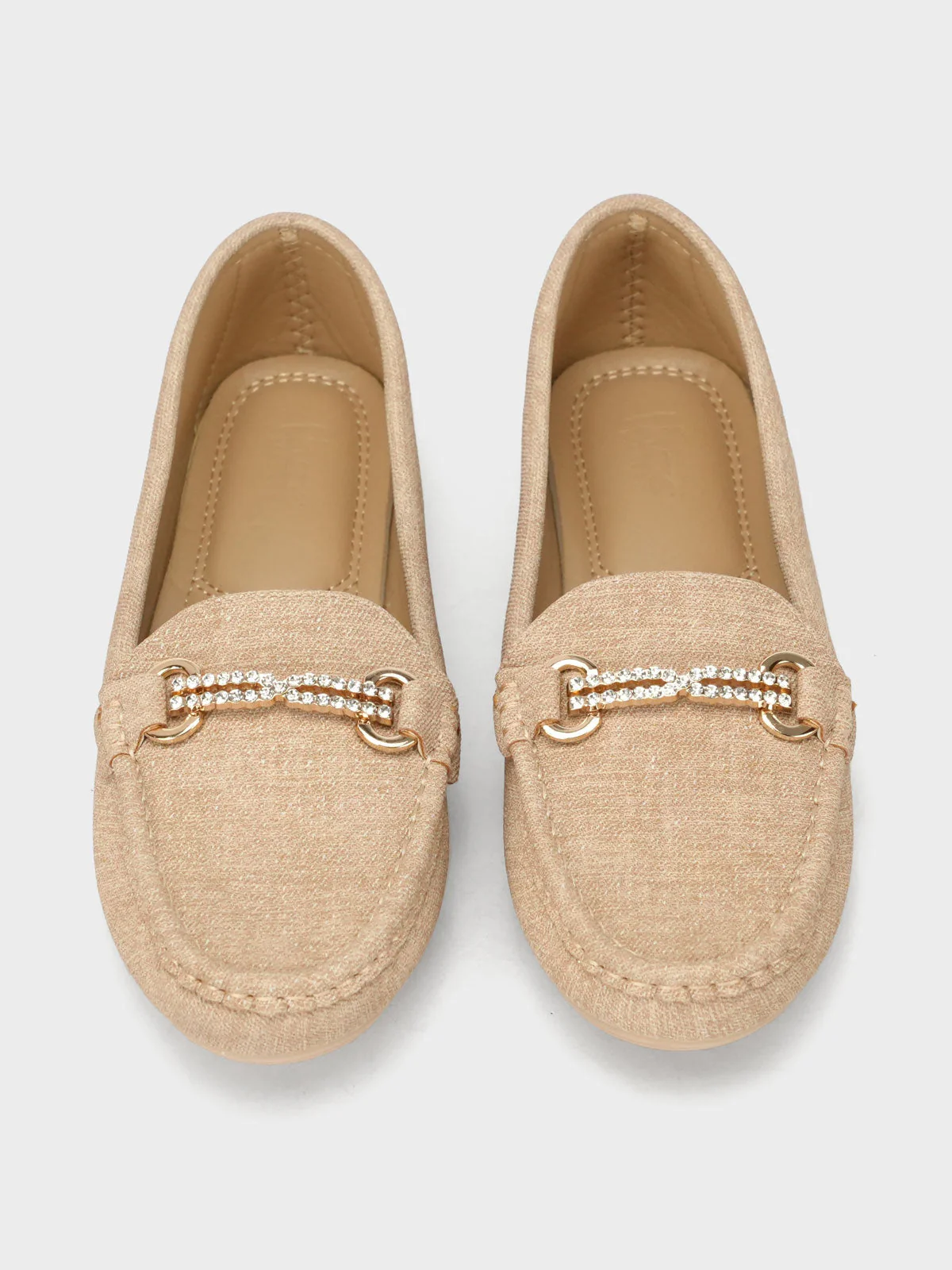 Womens "NARWAT" Flat Casual Moccasins - Image 5