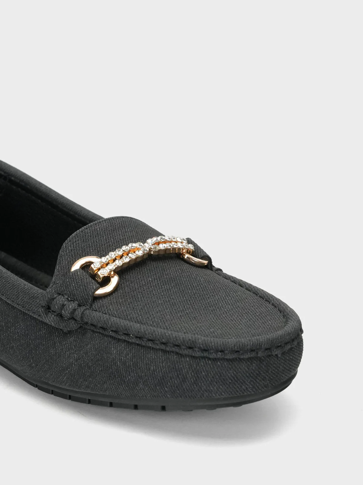 Womens "NARWAT" Flat Casual Moccasins - Image 4