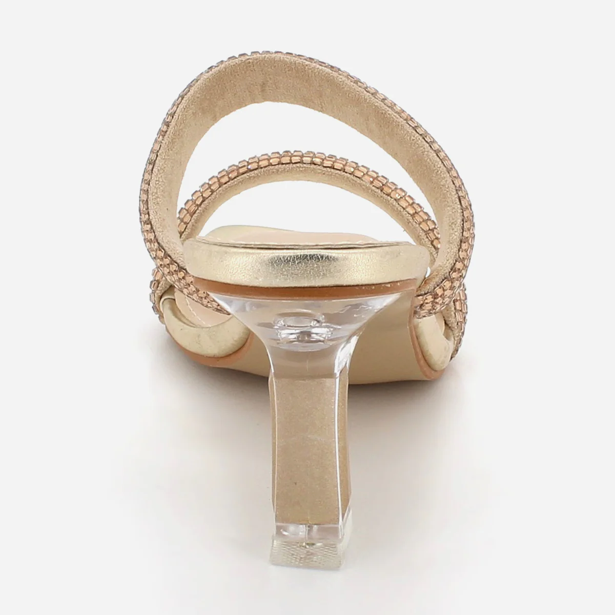 Womens "NAXI" Crystal Decorated Party Sandals - Image 3