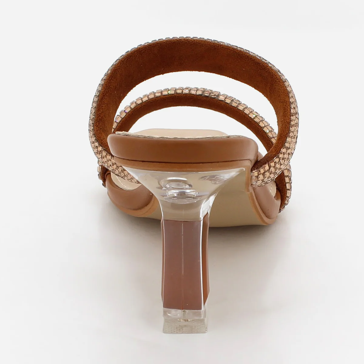 Womens "NAXI" Crystal Decorated Party Sandals - Image 3