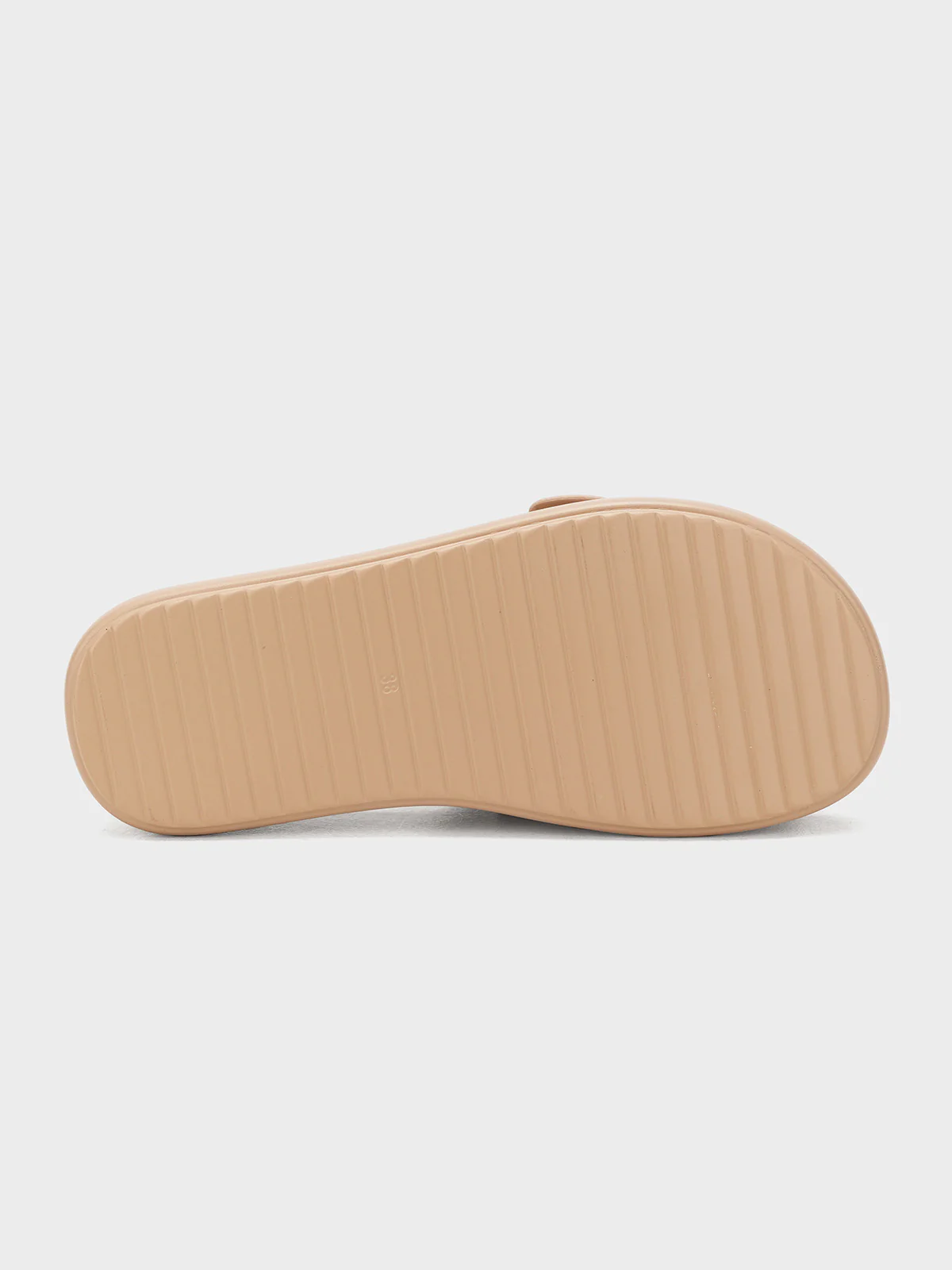 Womens "NEVYA" Easy Slip On Slippers - Image 5