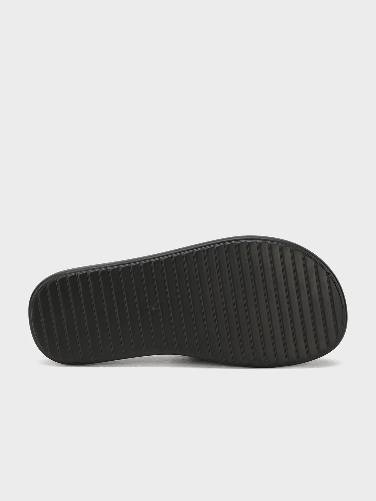 Womens "NEVYA" Easy Slip On Slippers - Image 5