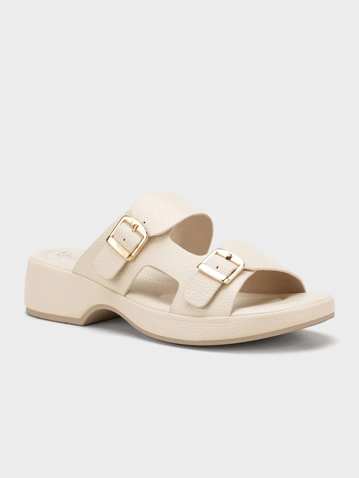 Womens "NILLDA" Trendy Buckle Slippers - Image 2