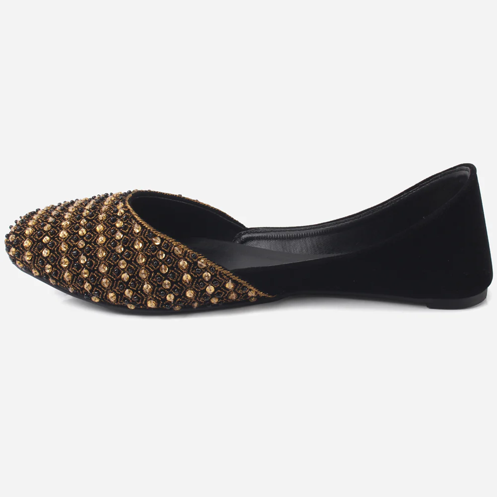 Women's "NISHA" Embellished Leather Indian Khussa - Image 3