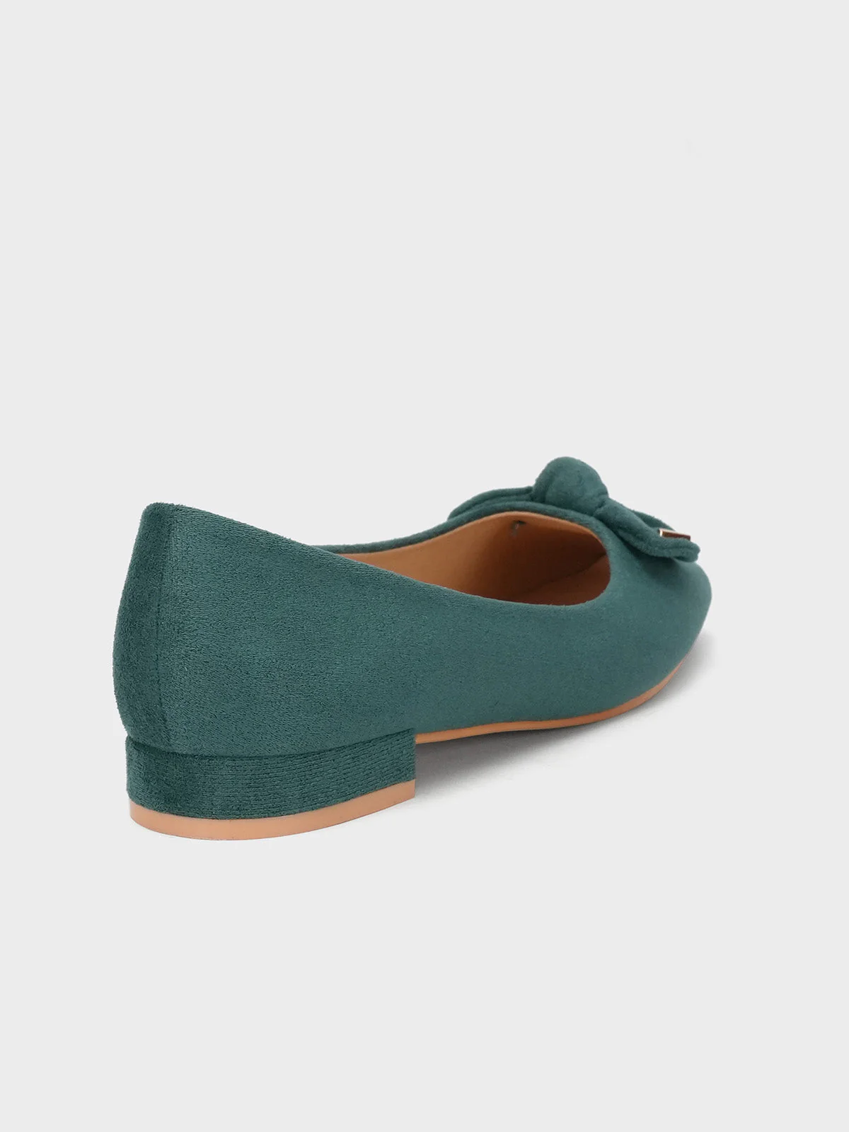 Womens "OKAPARA" Bow Accented Casual Pumps - Image 3