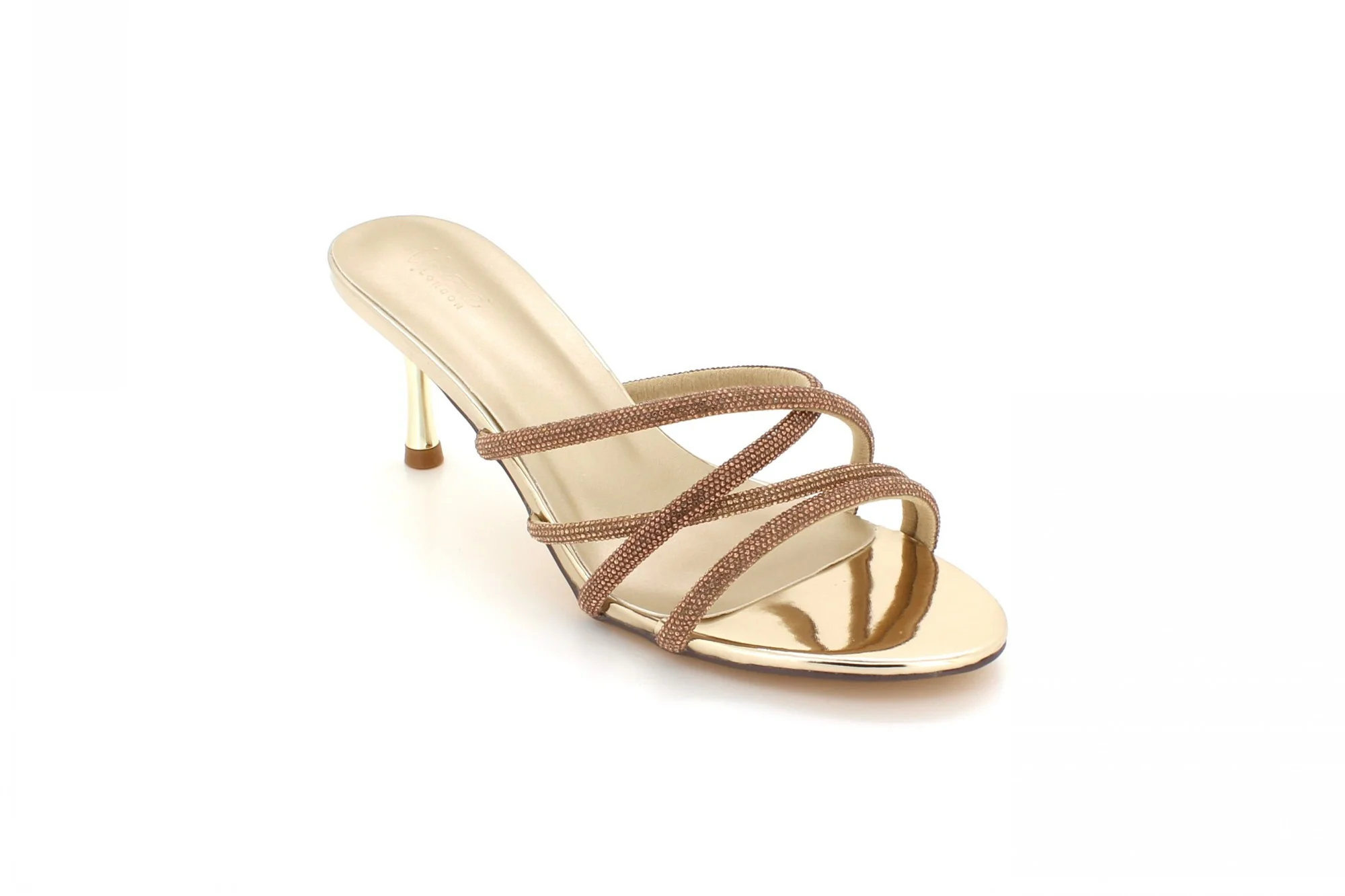 Women's "ORSINA" Crystals Adorned Party Sandals