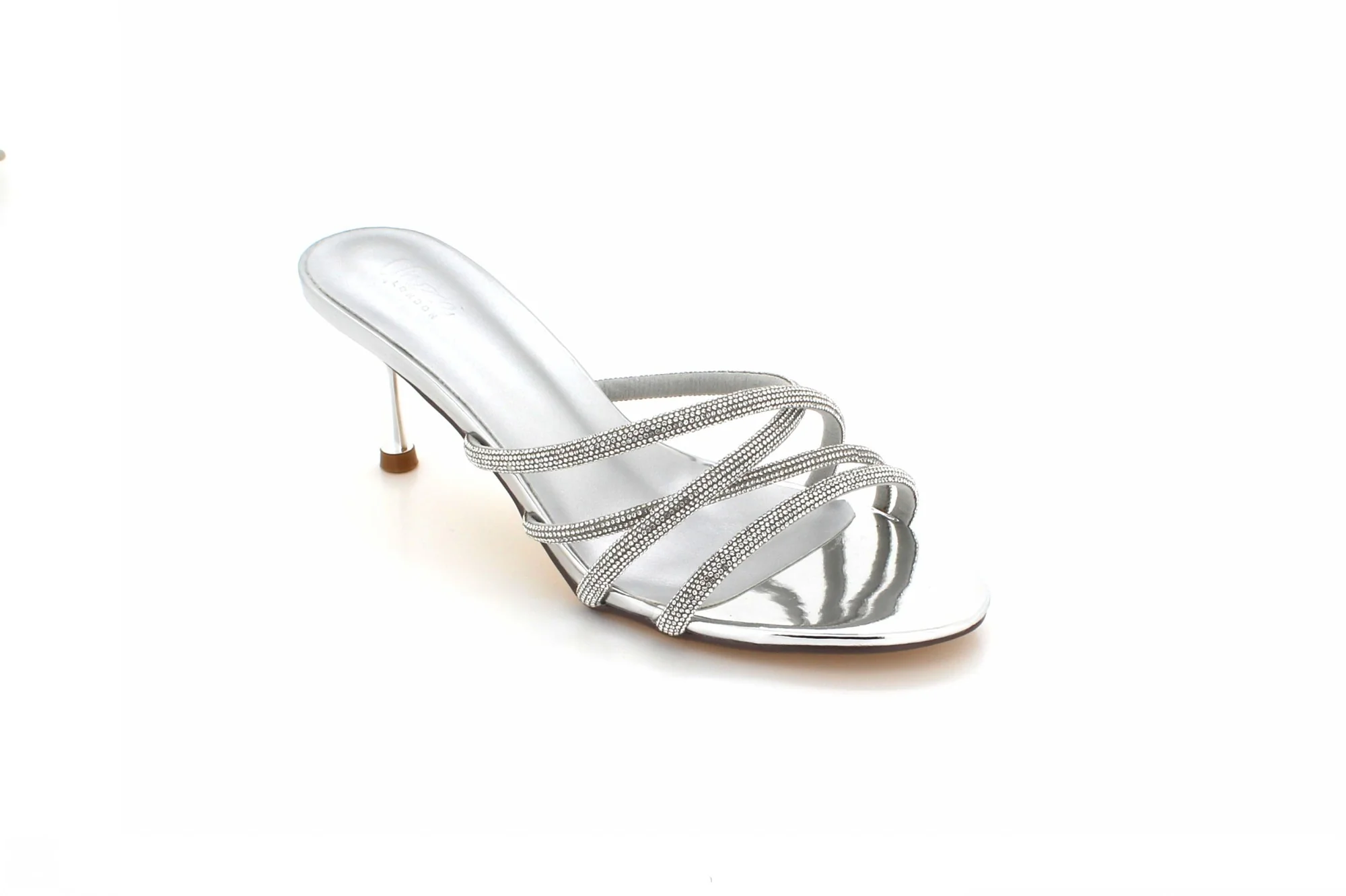 Women's "ORSINA" Crystals Adorned Party Sandals