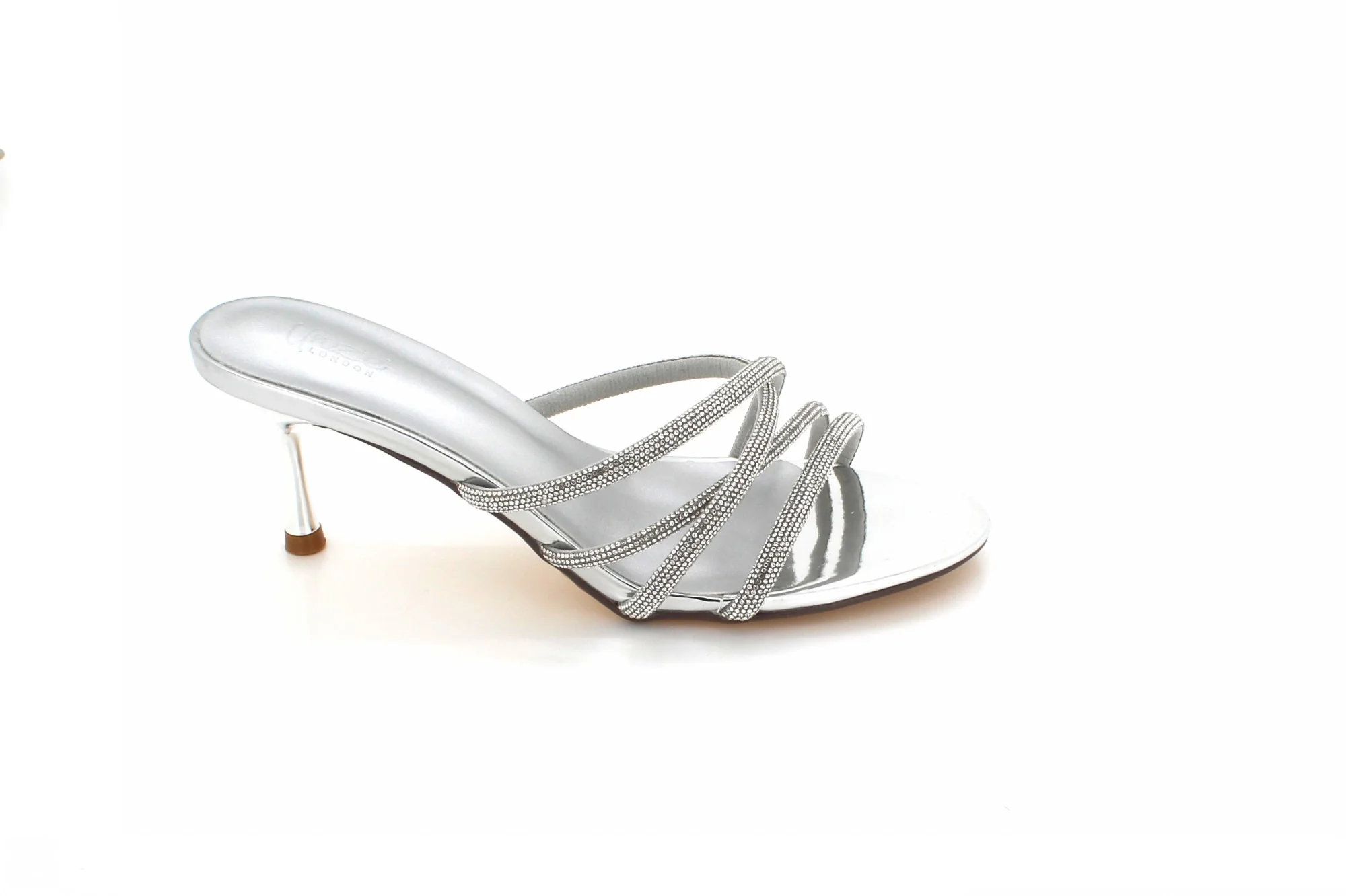 Women's "ORSINA" Crystals Adorned Party Sandals - Image 5