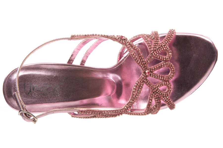 Womens 'Patsy' Jeweled Evening Heel Sandal - Image 4