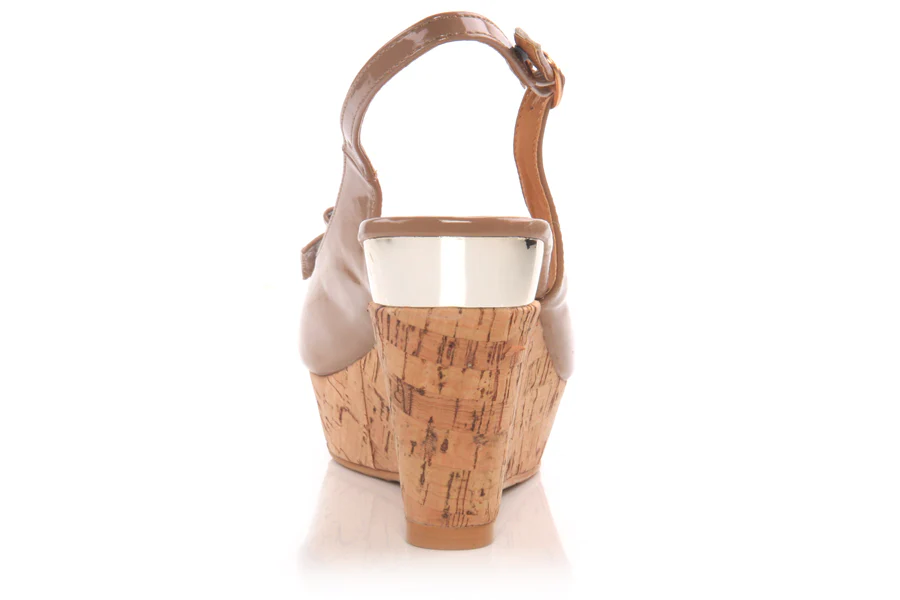 Womens Peep-toe Wedge Sandal - Image 2