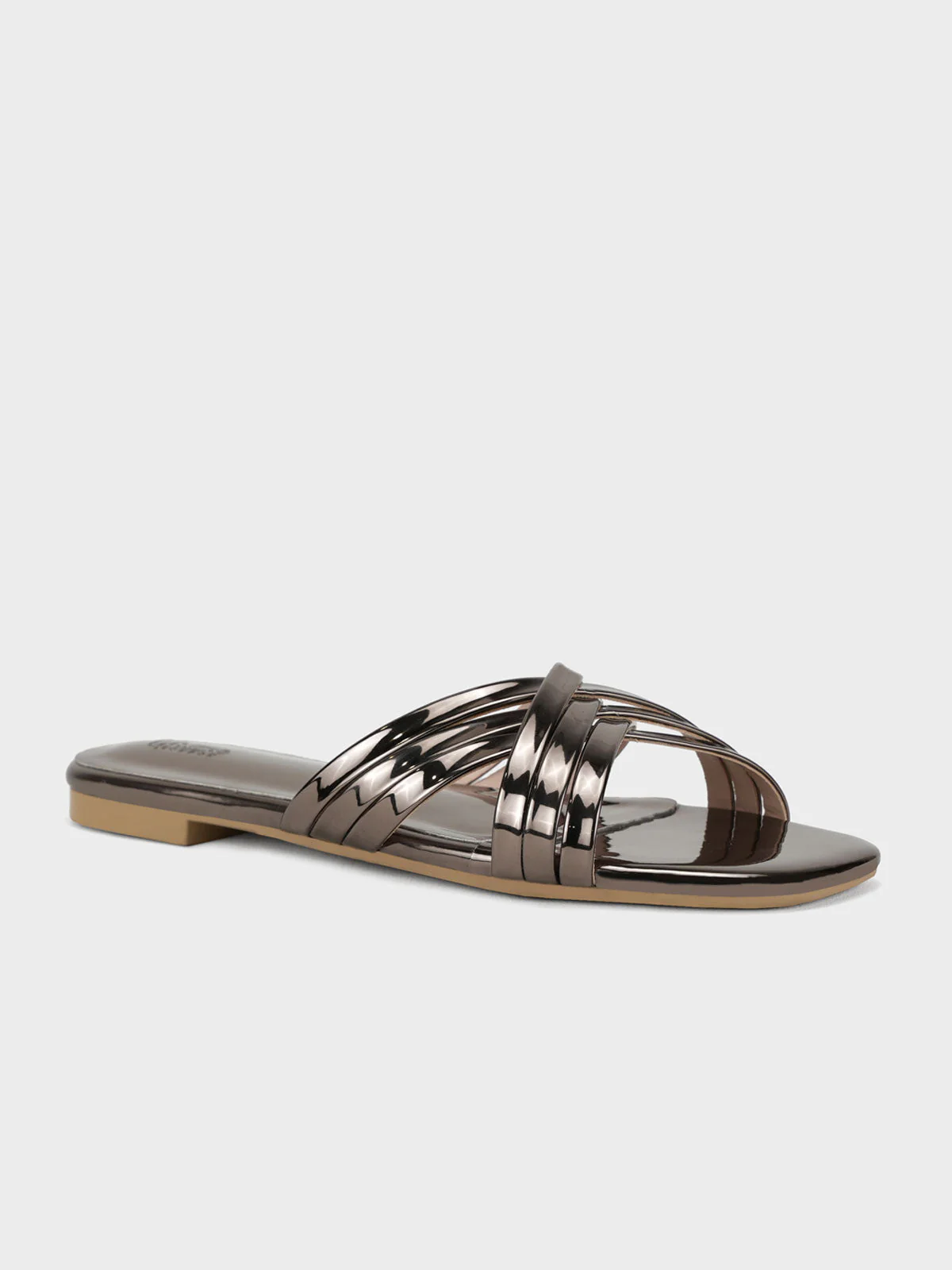 Women's "PHOSIN" Crisscross Strappy Slippers - Image 2